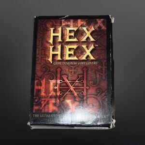 2006 Smirk & Dagger Card Game Hex Hex Open Box